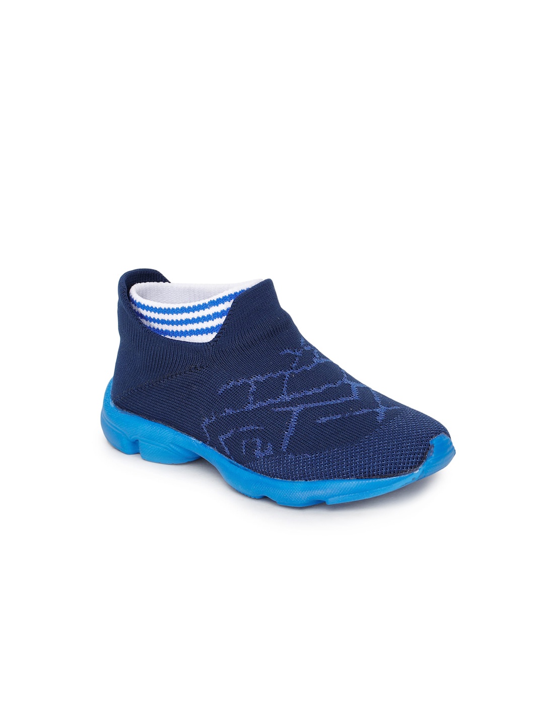 

Liberty Kids Blue Woven Design Slip-On Sneakers