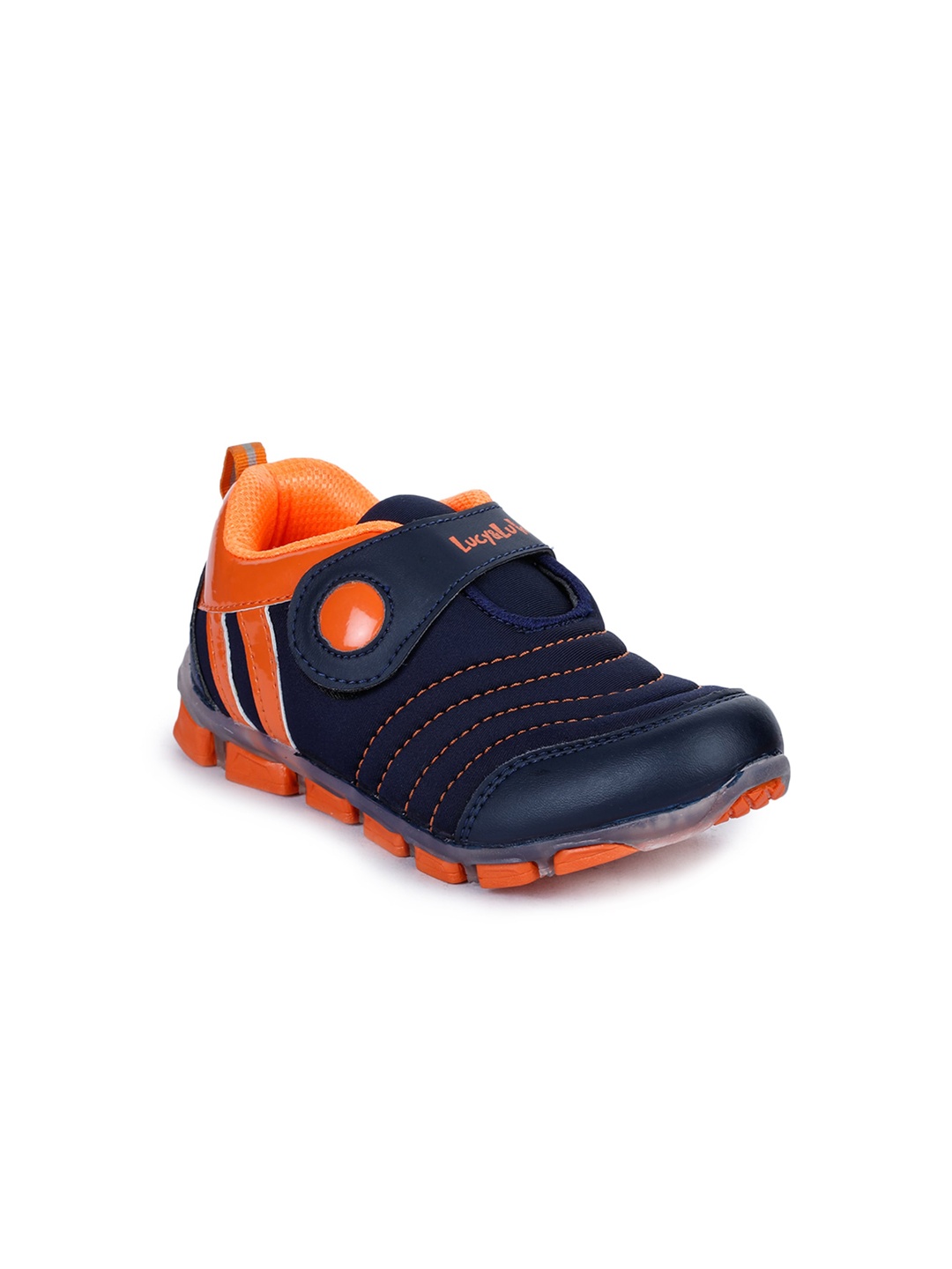 

Liberty Unisex Kids Blue & Orange Sneakers