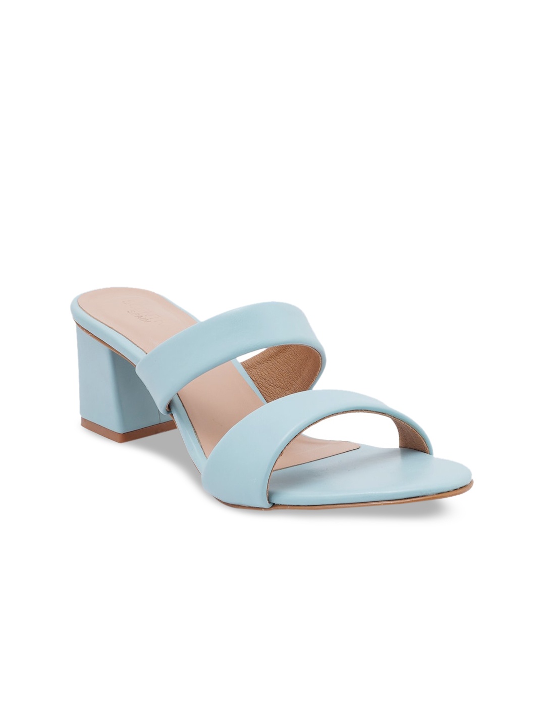 

SCENTRA Women Blue Party Block Sandals