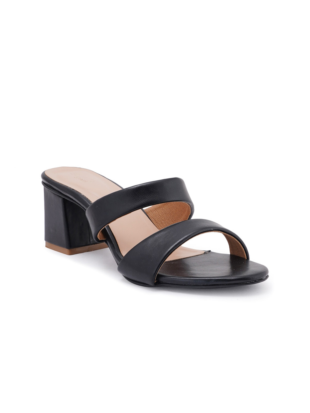 

SCENTRA Black Party Block Heels
