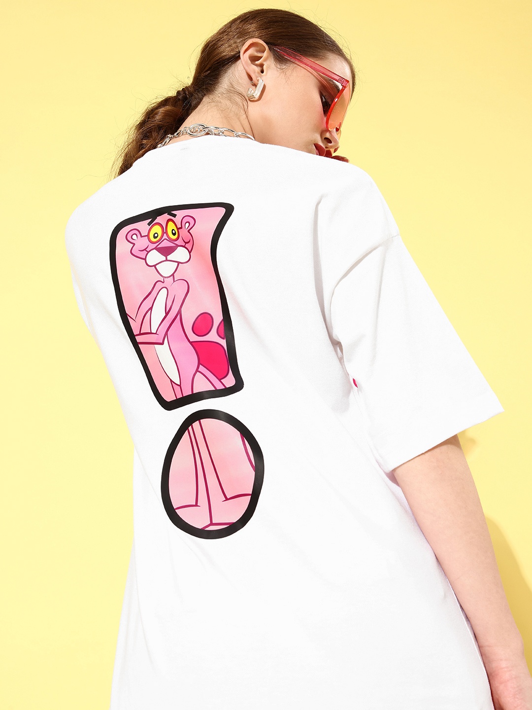 

HERSHEINBOX Women White Graphic Seriously Silly T-Shirt