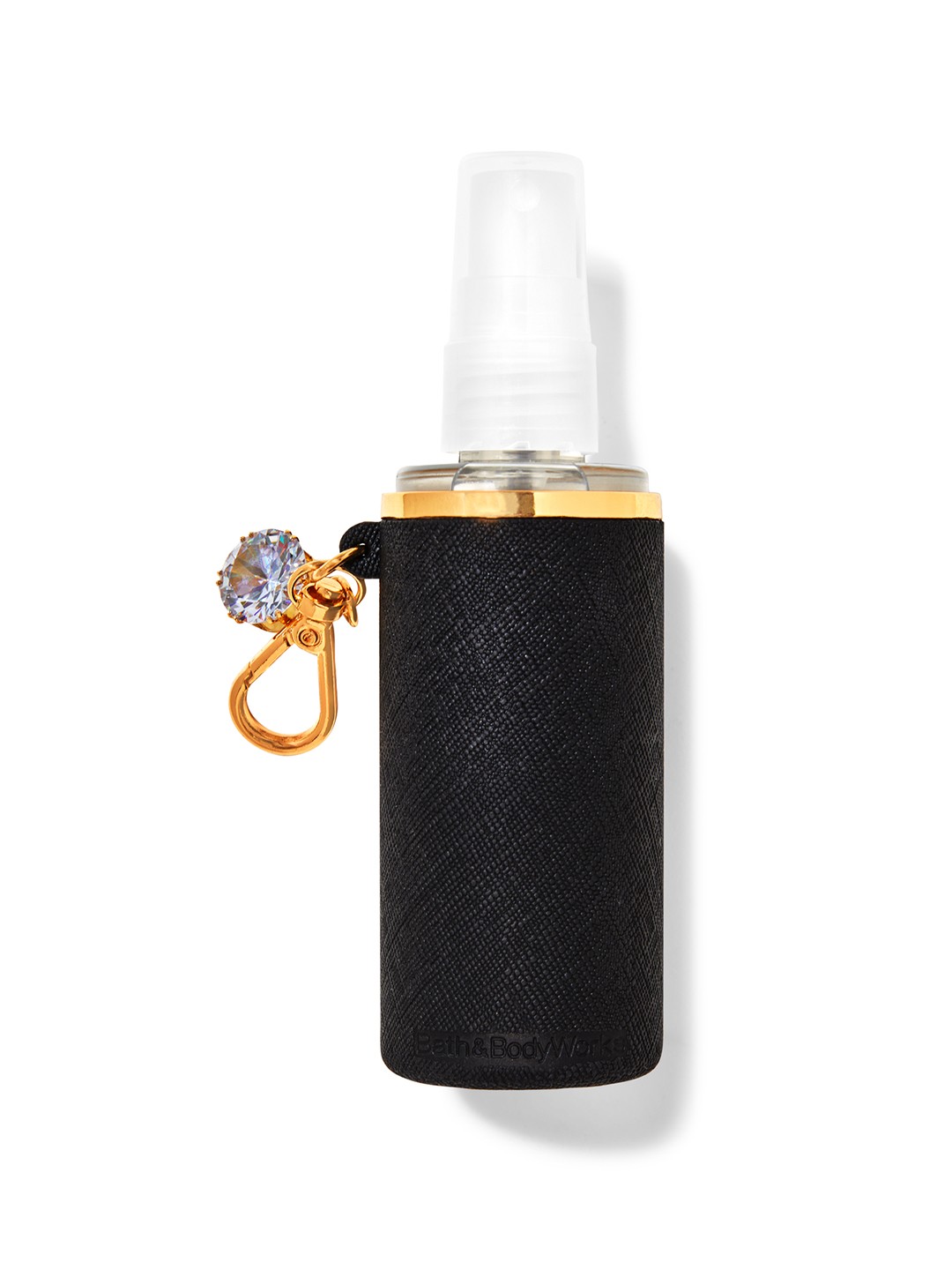 

Bath & Body Works Diamond Charm Hand Sanitizer Spray Holder - Black