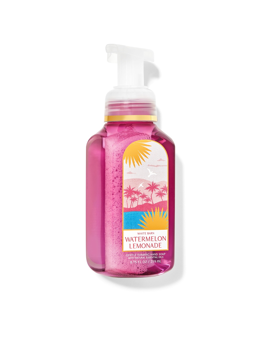 

Bath & Body Works Watermelon Lemonade Gentle Foaming Hand Soap - 259 ml, Pink