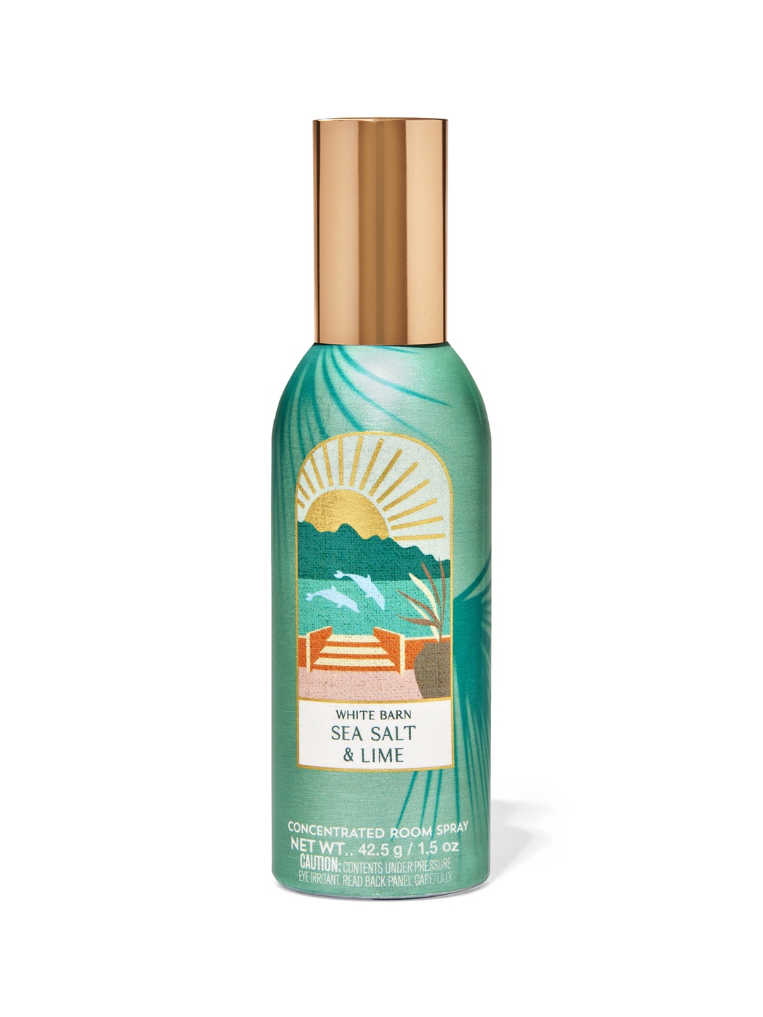 

Bath & Body Works White Barn Sea Salt & Lime Concentrated Room Spray - 42.5 g, Green