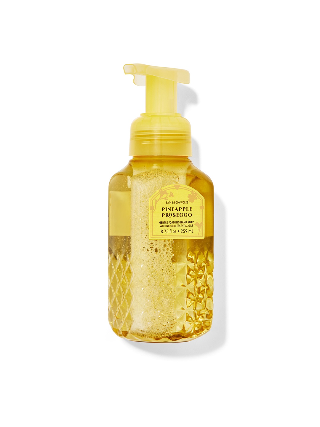 

Bath & Body Works Pineapple Prosecco Gentle Foaming Hand Soap - 259 ml, Yellow