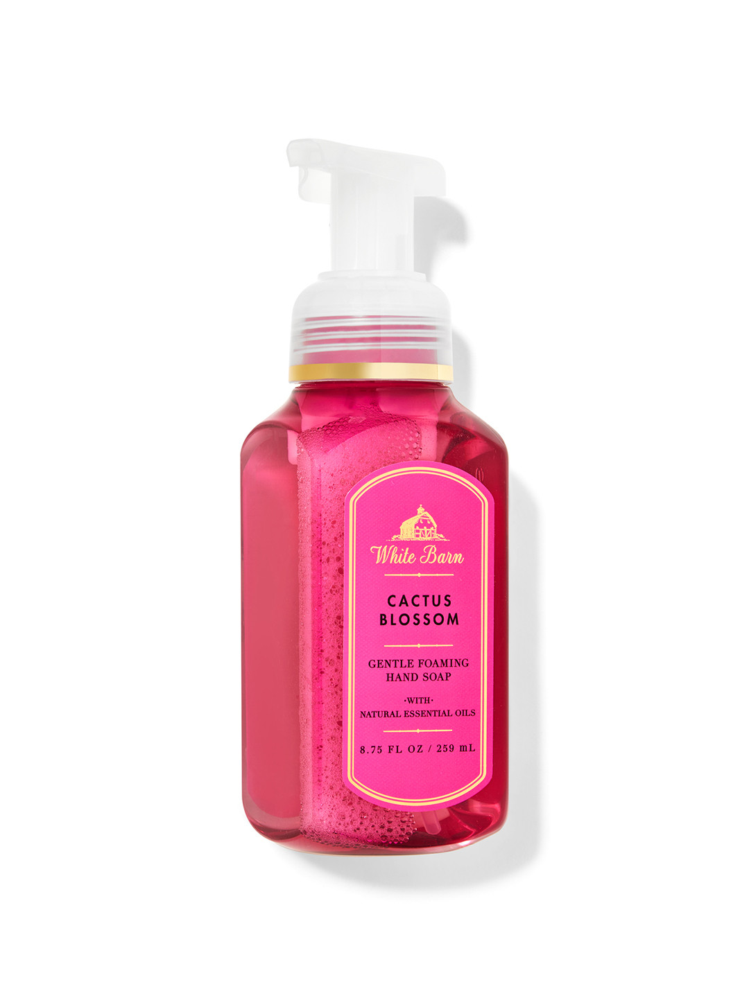 

Bath & Body Works Cactus Blossom Gentle Foaming Hand Soap - 259 ml, Pink