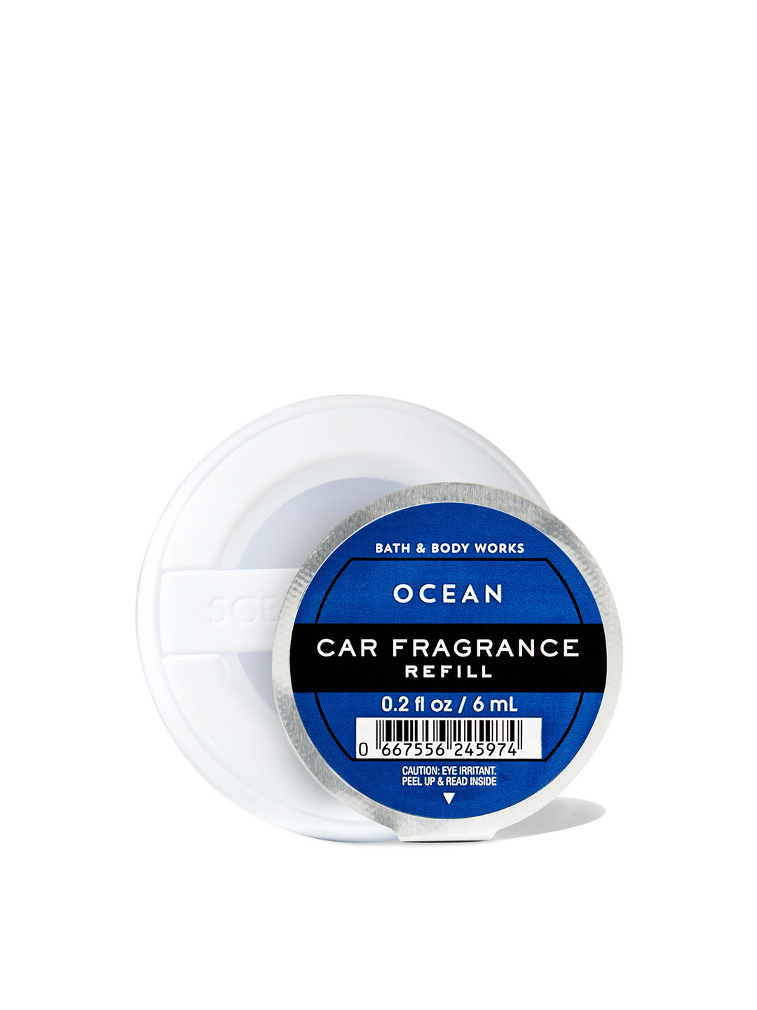 

Bath & Body Works Ocean Car Fragrance Refill - 6 ml, Blue