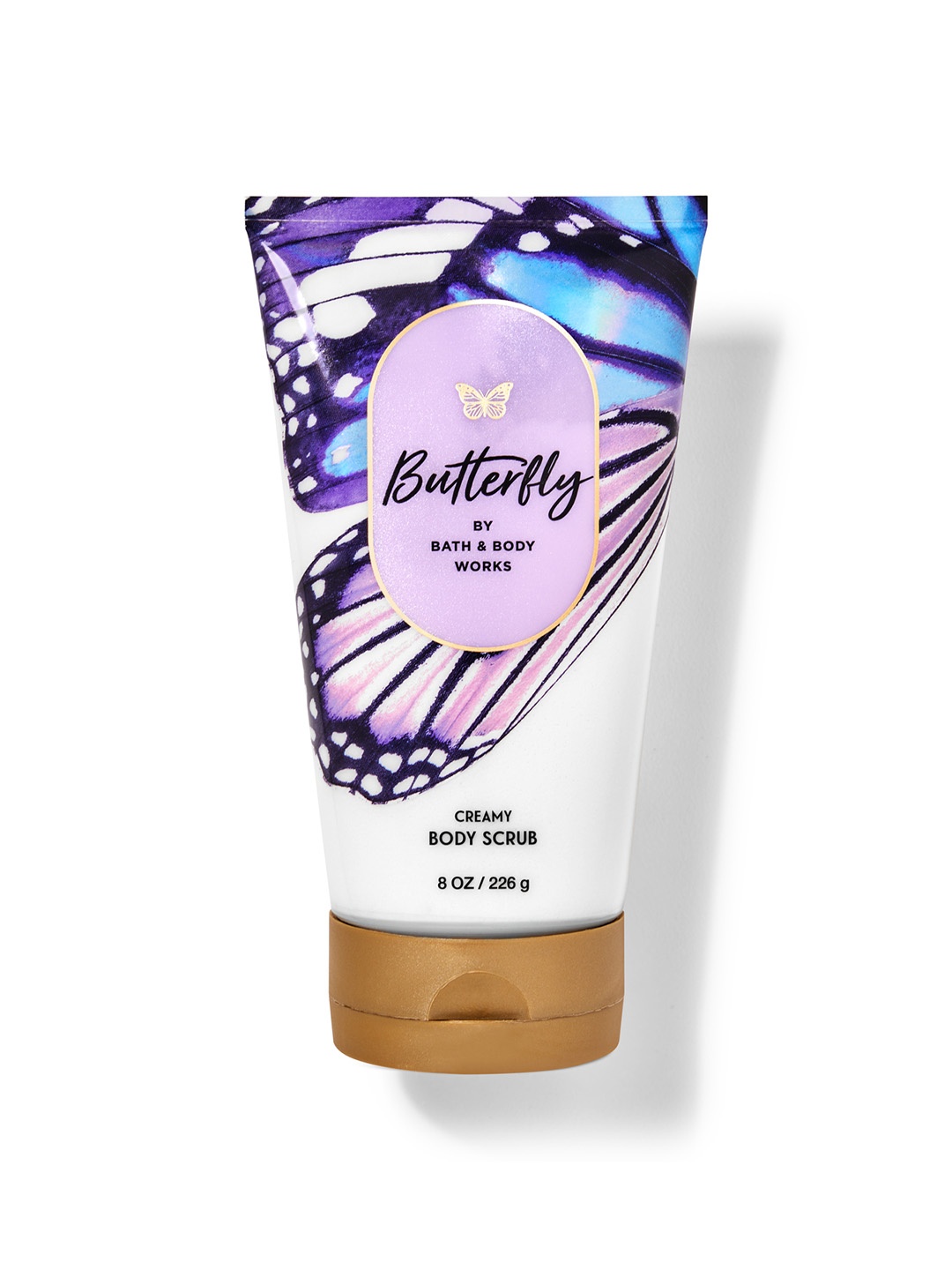 

Bath & Body Works Butterfly Creamy Body Scrub with Shea Butter & Vitamin E - 226 g, White