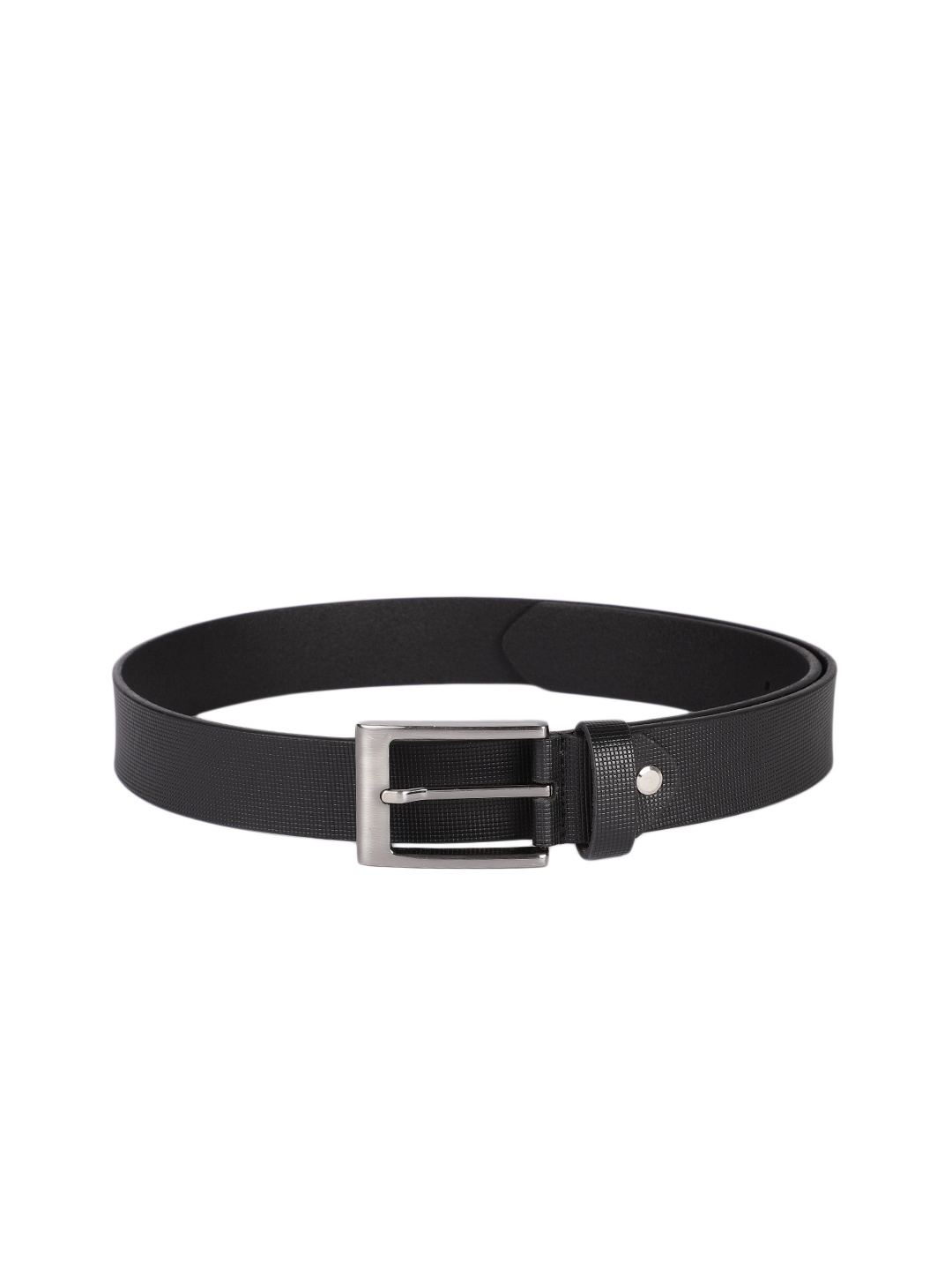 

Park Avenue Men Black Textured Leather Belt