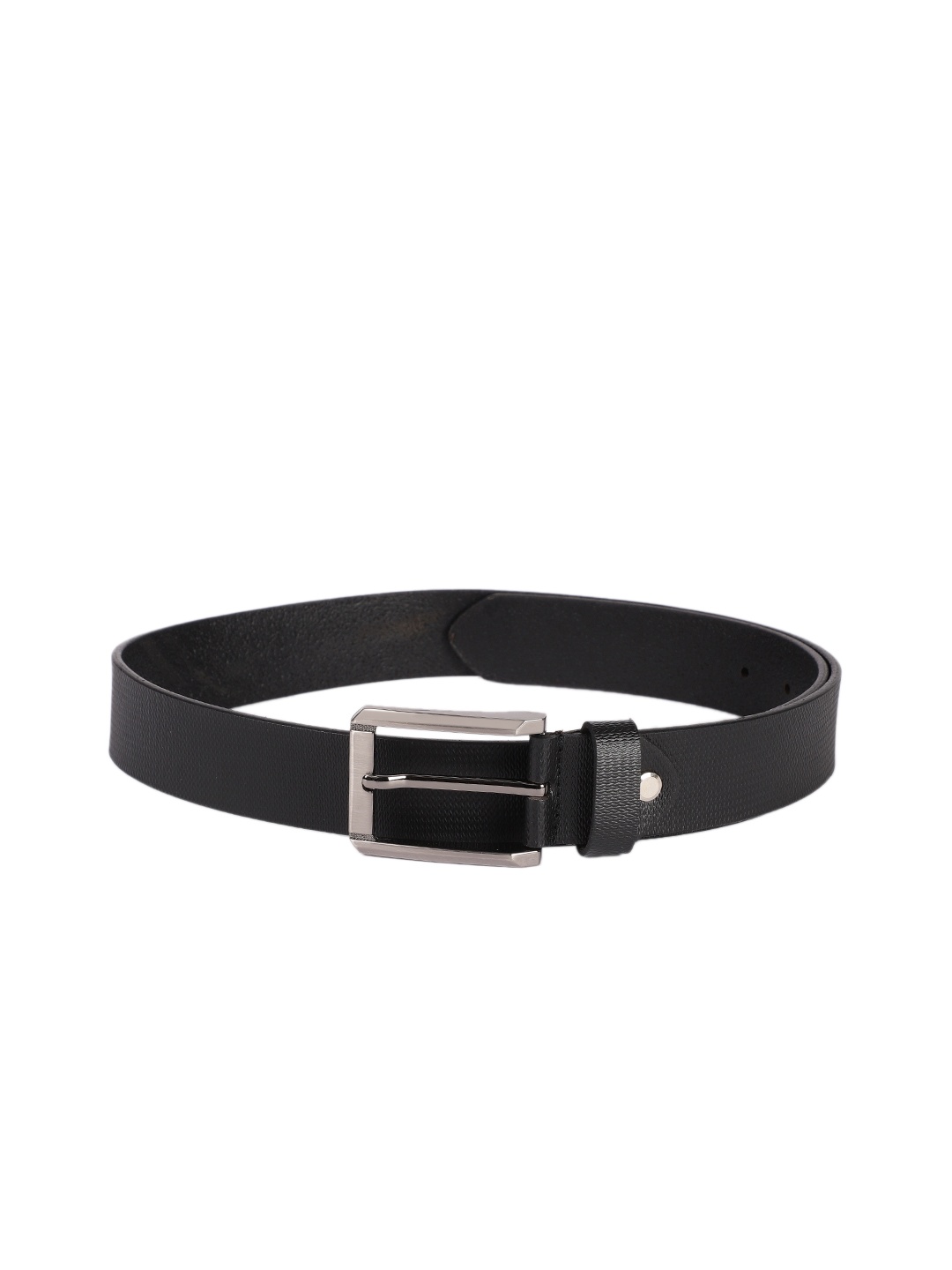 

Park Avenue Men Black Textured Leather Belt