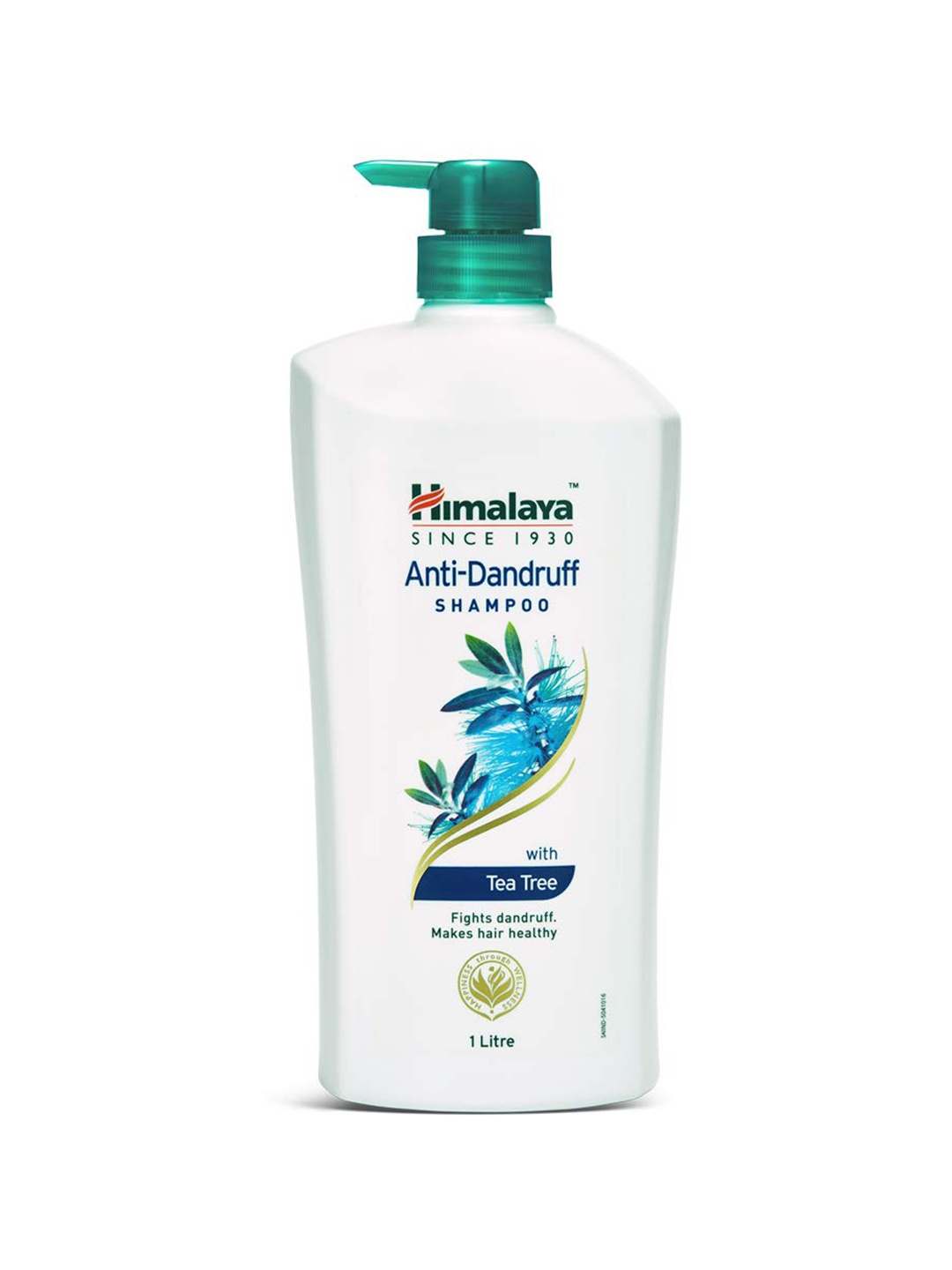 

Himalaya Anti-Dandruff Shampoo with Tea Tree Oil & Aloe Vera For Healthy Hair - 1 Litre, White
