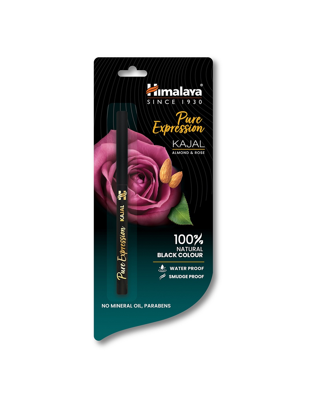 

Himalaya Waterproof & Smudge Proof 100% Natural Pure Expression Kajal 0.30g - Black