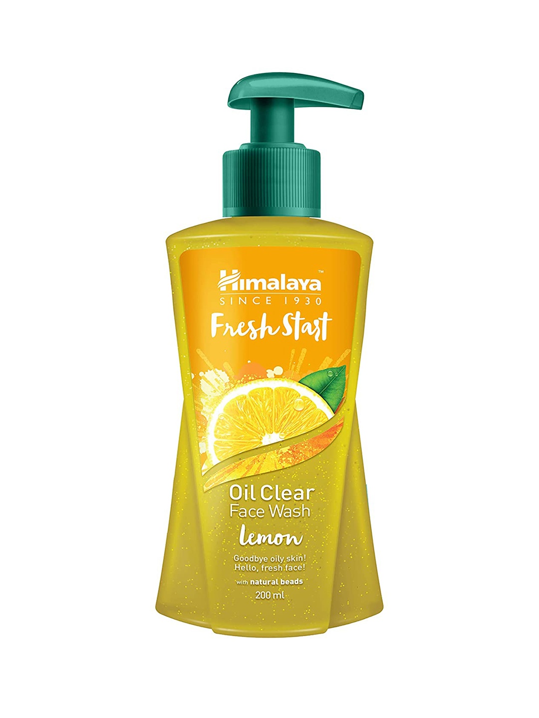 

Himalaya Fresh Start Oil Clear Face Wash with Lemon - 200 ml, Yellow