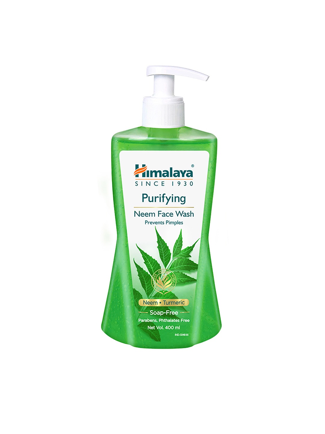 Himalaya Anti-Pimple Purifying Neem Face Wash with Turmeric For All Skin Types - 400 ml