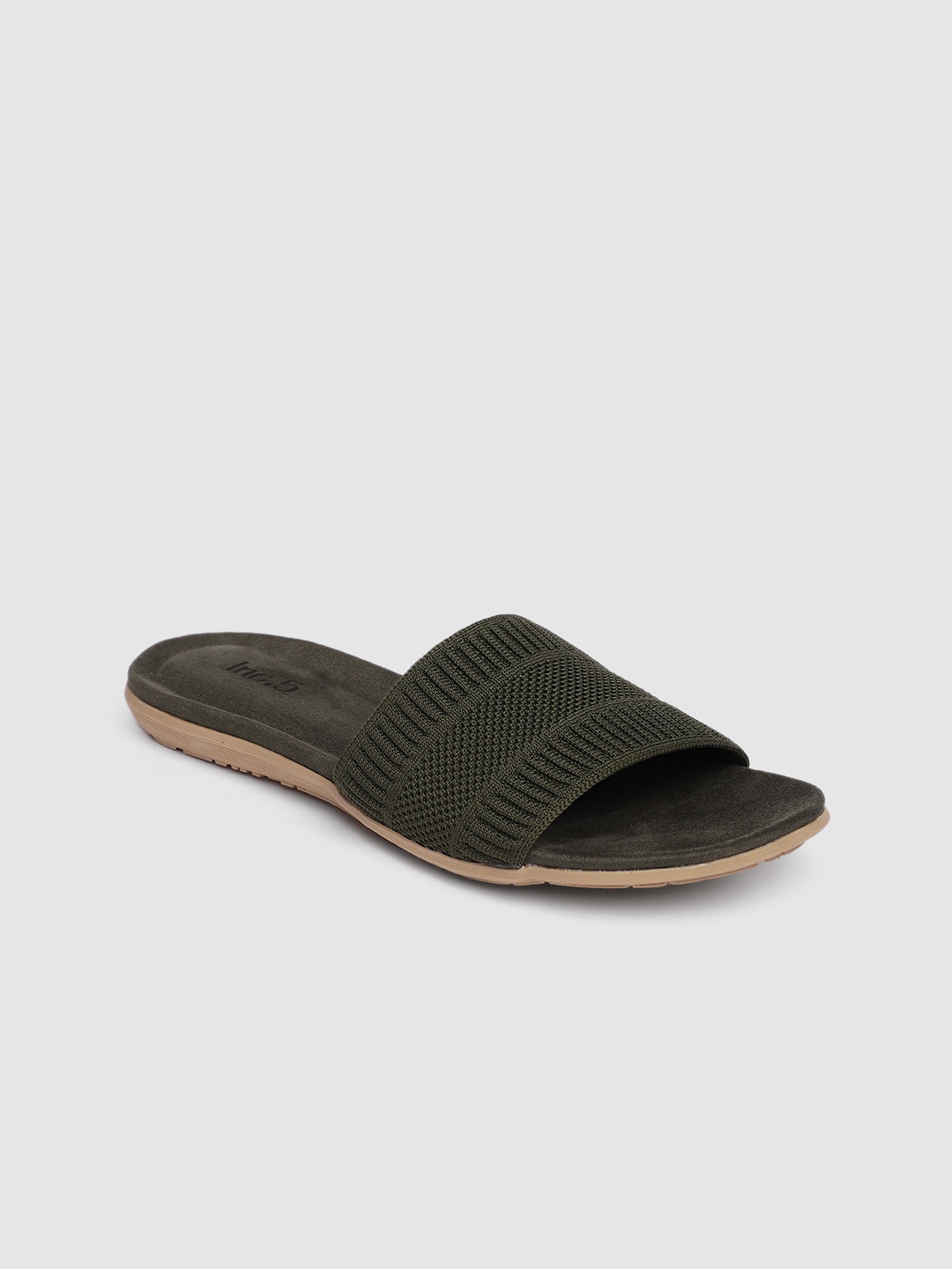 

Inc 5 Women Green Open Toe Flats