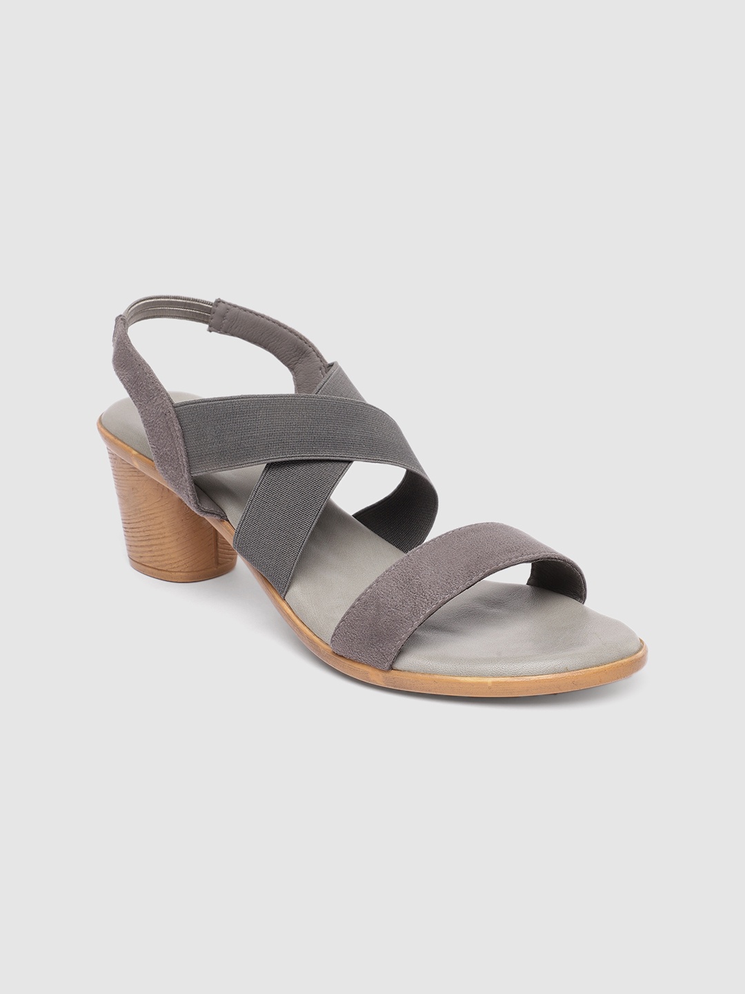 

Inc 5 Women Grey Block Sandals