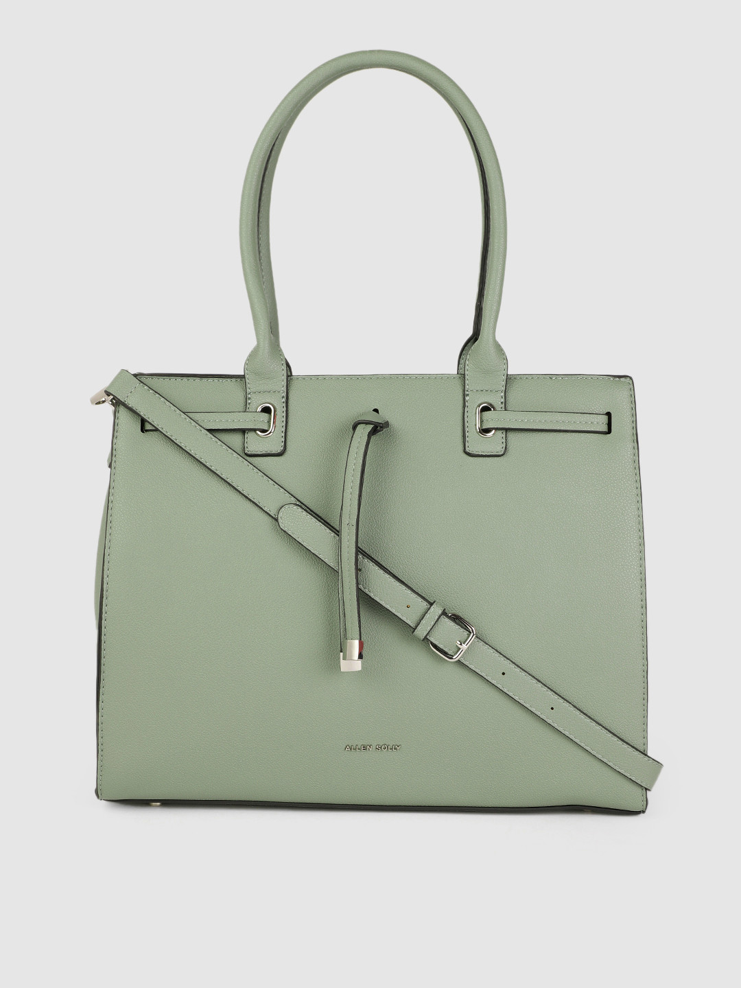

Allen Solly Green Solid Shoulder Bag