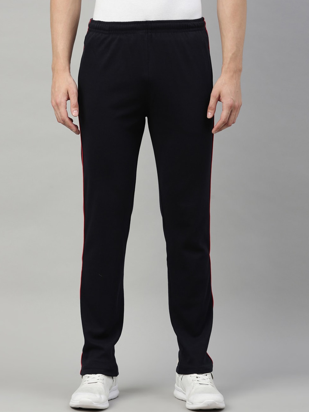 

Proline Active Men Navy Blue Solid Cotton Track Pants