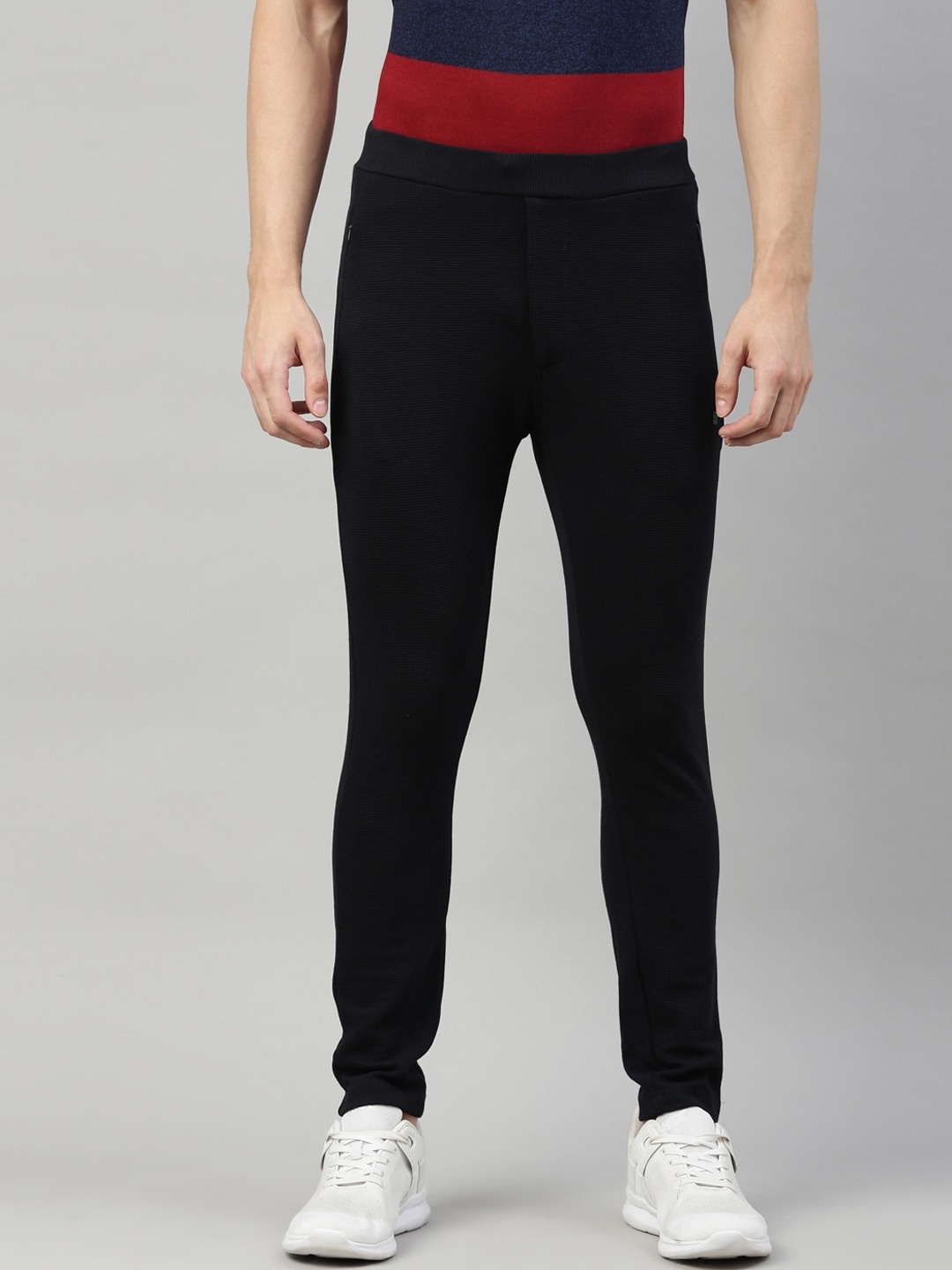 

Proline Active Men Navy Blue Solid Cotton Track Pants