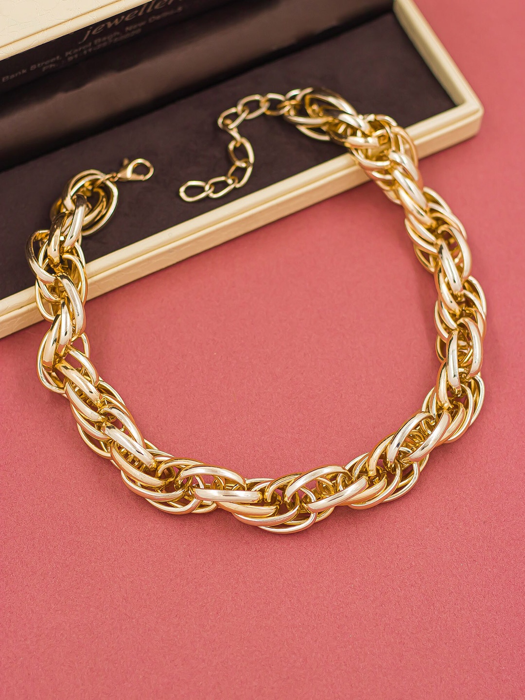 

Bellofox Women Gold-Toned Gold-Plated Necklace
