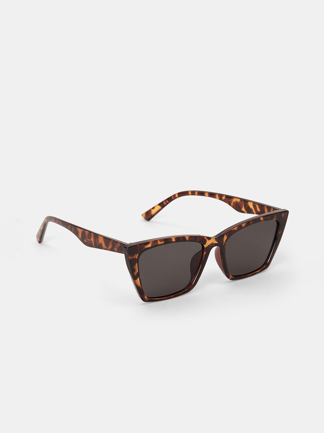 

20Dresses Women Black Lens & Brown Cateye Sunglasses