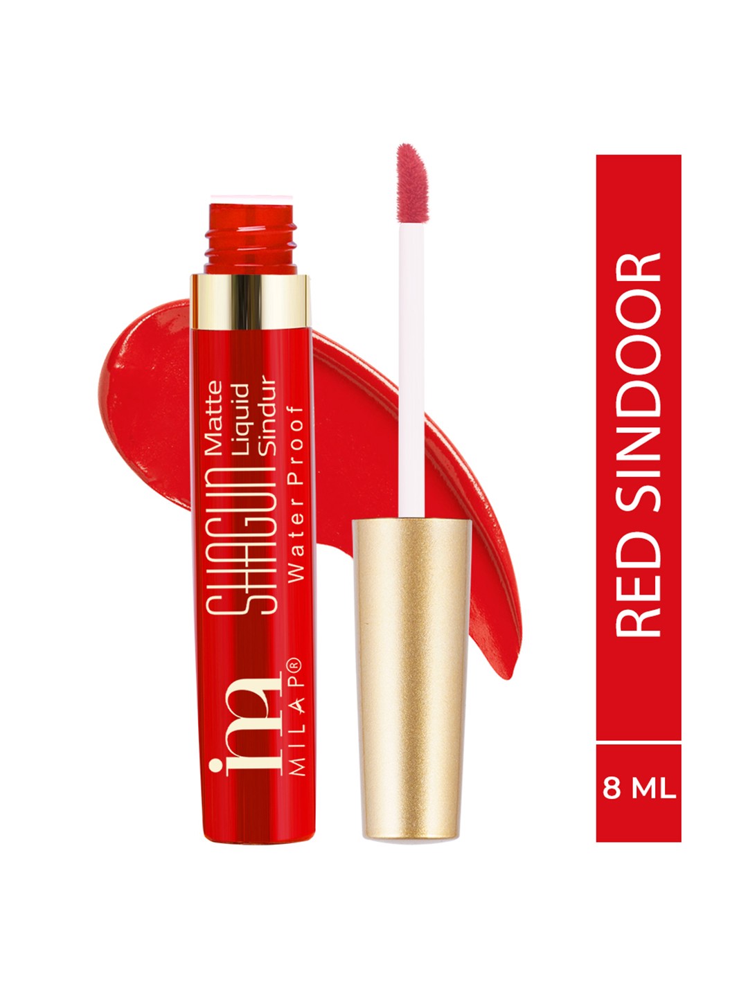 

MILAP Matte Liquid Sindoor- Red, 8ml