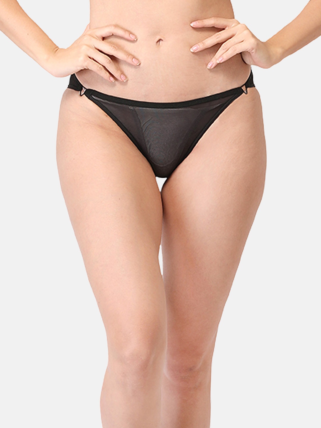 

LOTUSLEAF Women Black Solid Seamless Bridal Bikini Briefs