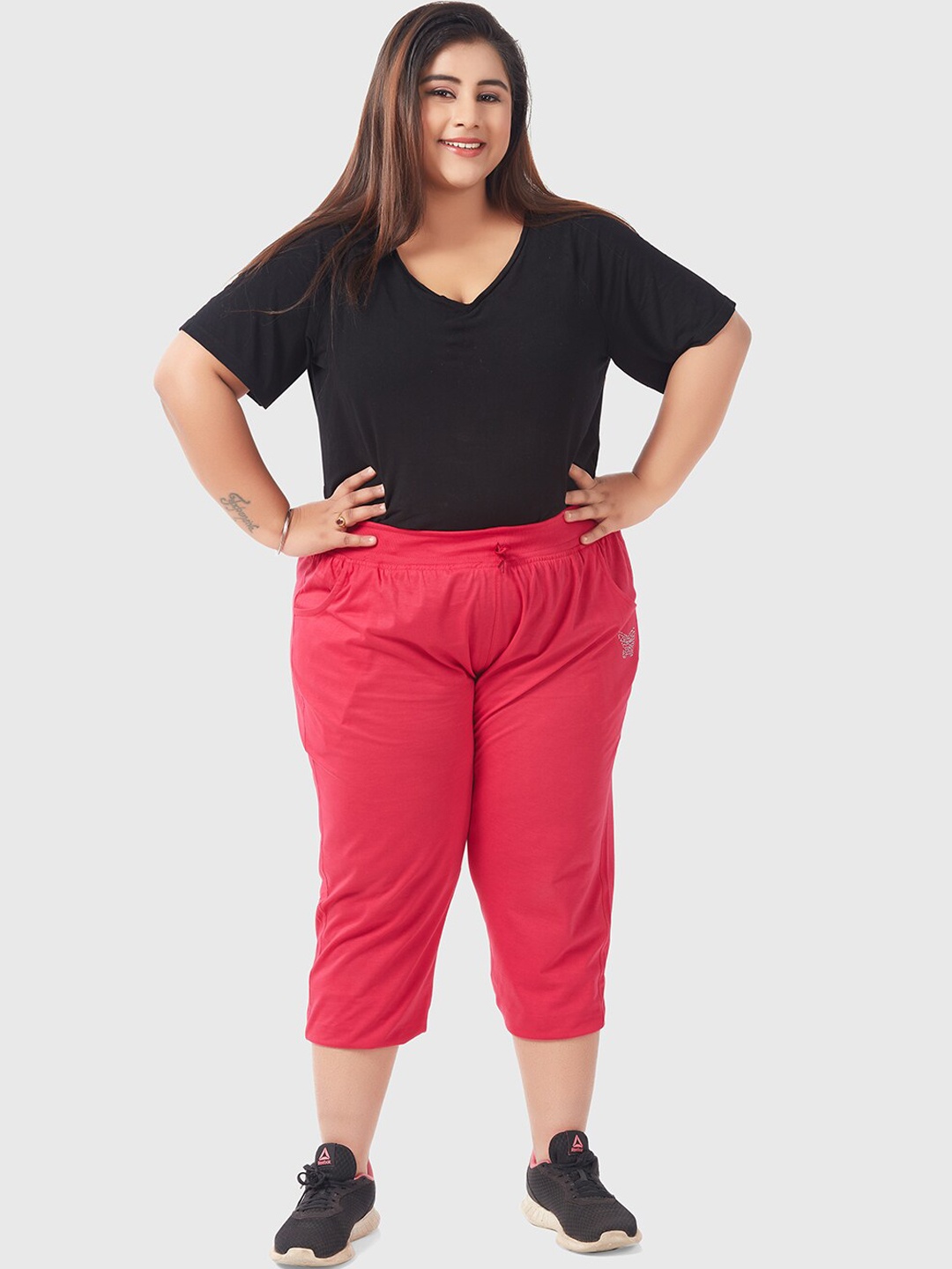 

CUPID Women Pink Capris