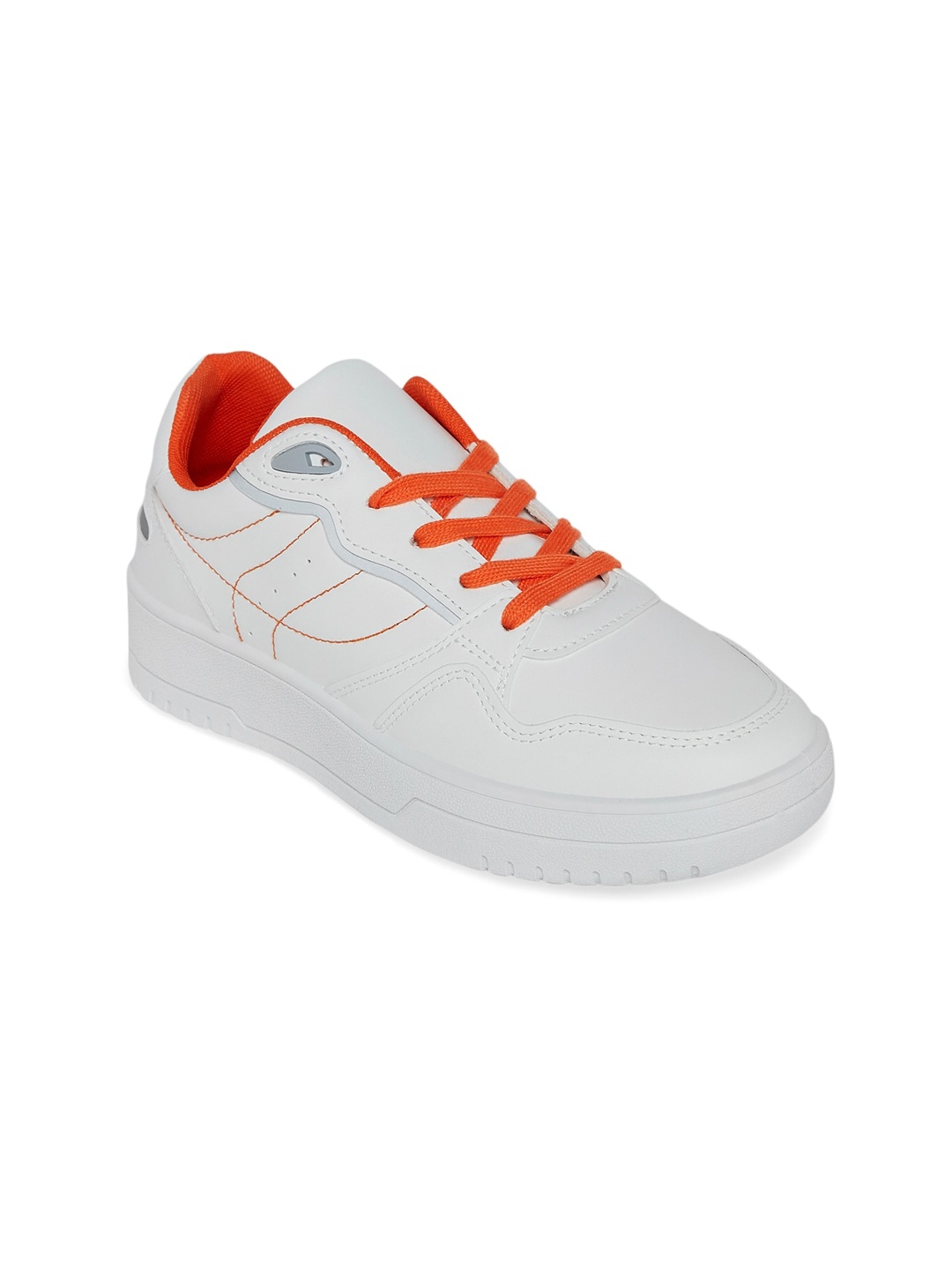 

Forever Glam By Pantaloons Women's White PU Sneakers
