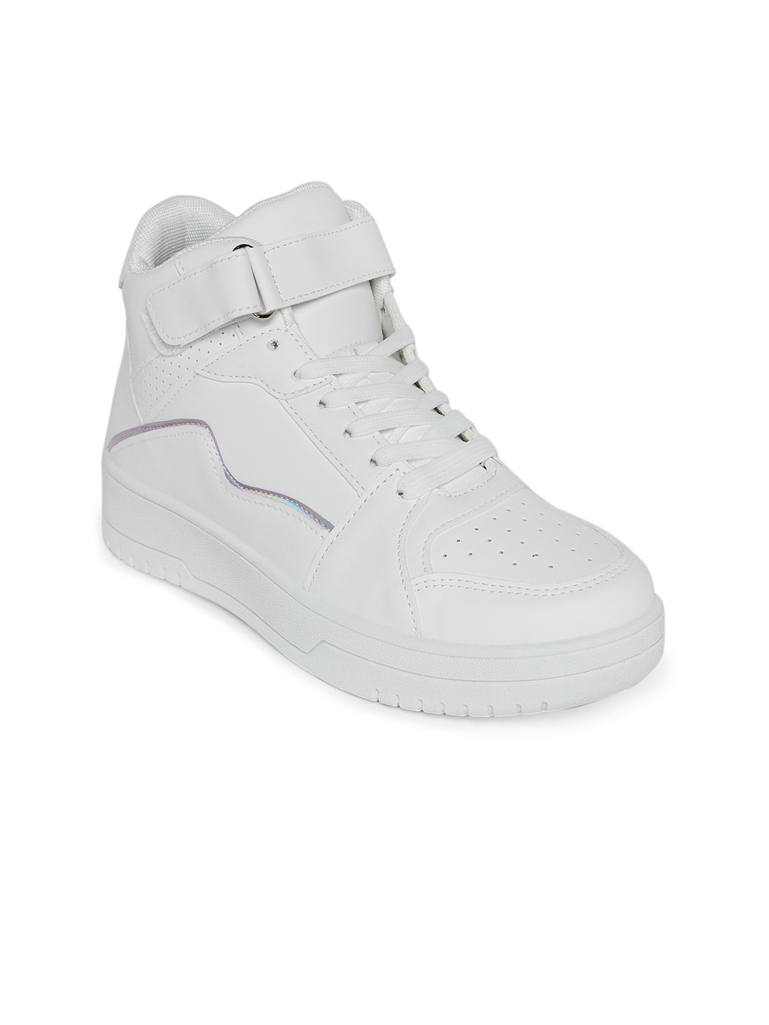 

Forever Glam by Pantaloons Women White PU Sneakers