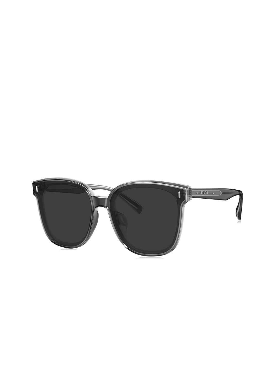 

BOLON EYEWEAR Men Grey Lens Wayfarer Sunglasses with Polarised Lens-BL 3079-Grey