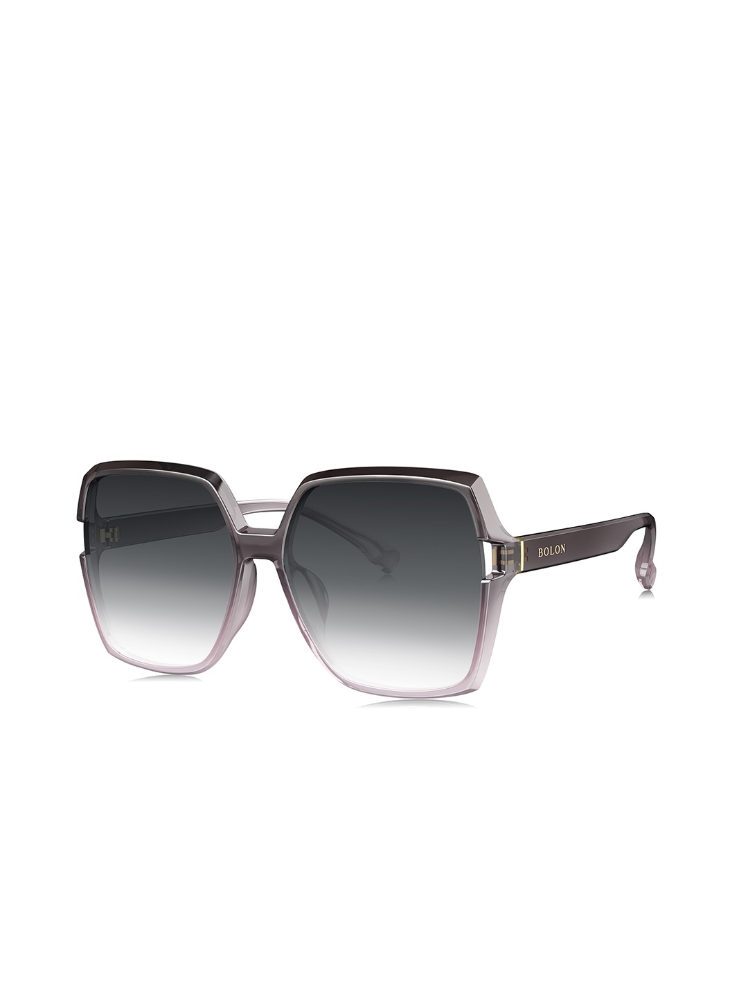 

BOLON EYEWEAR Women Grey Lens & Gunmetal-Toned Other Sunglasses with Polarised Lens