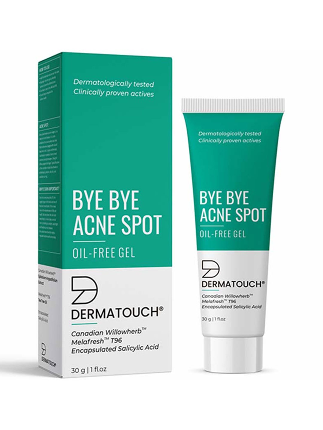 

Dermatouch Bye Bye Acne Spot Oil Free Gel 30gm, Transparent