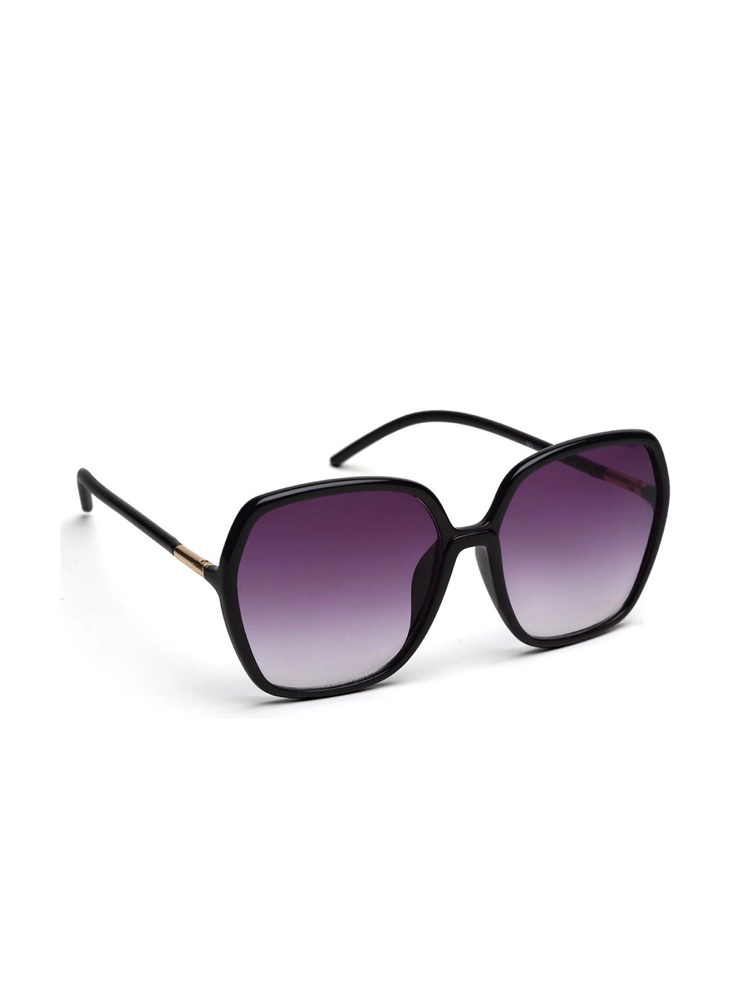 

YourSpex Unisex Pink Lens & White Square Sunglasses with UV Protected Lens