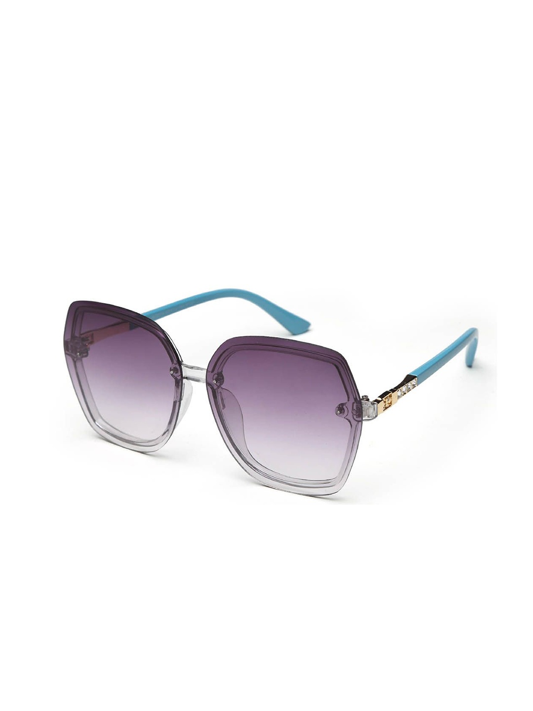 

YourSpex Unisex Purple Lens & Blue Other Sunglasses with UV Protected Lens