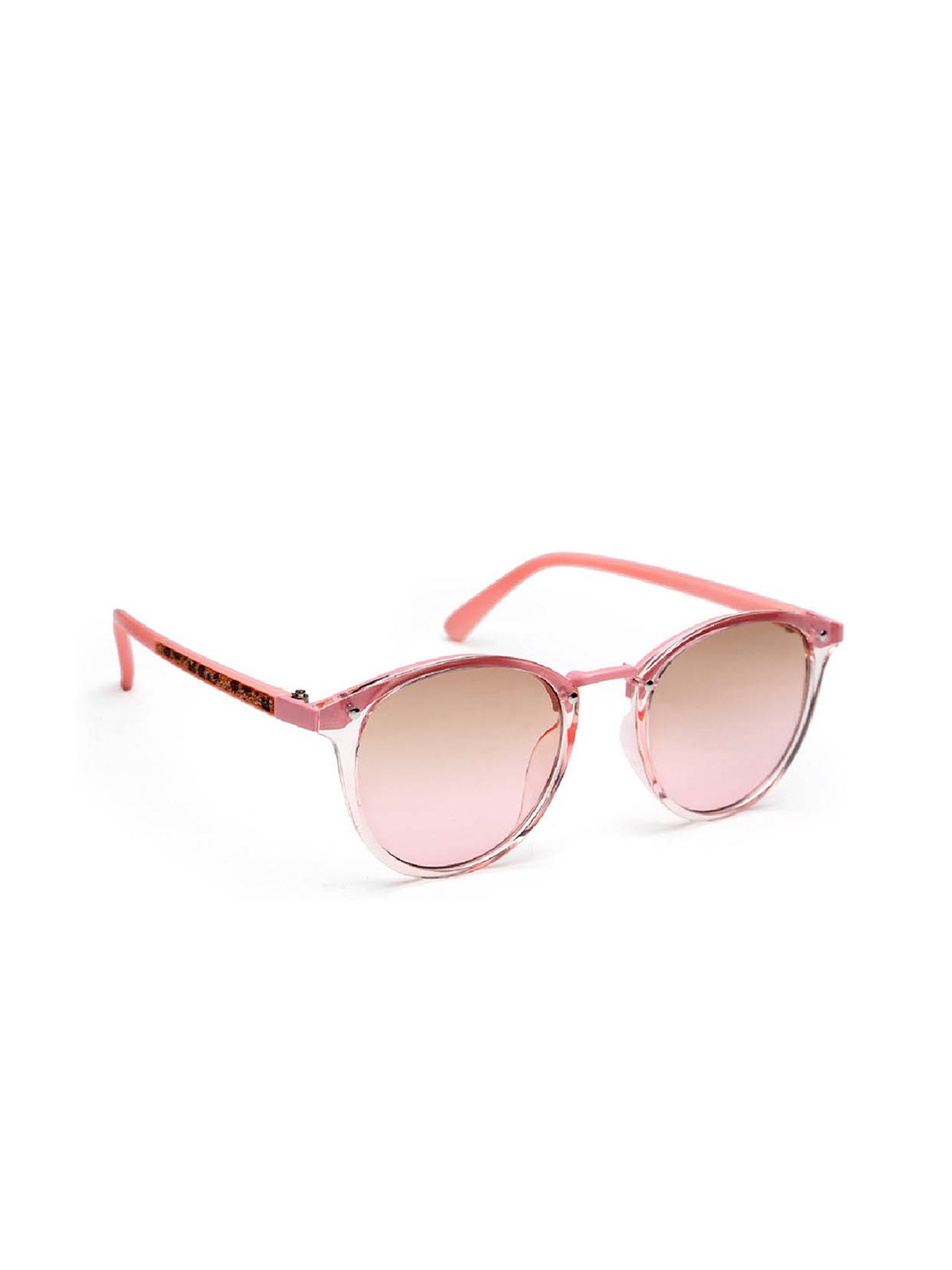 

YourSpex Women Pink Lens & Pink Oval Sunglass with UV Protected Lens