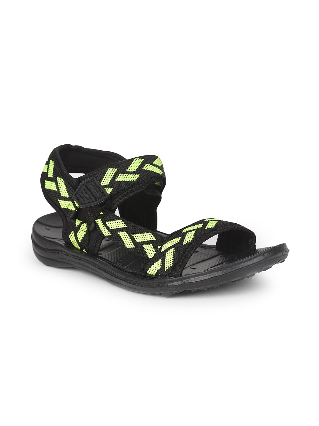 

Liberty Men Green & Black Sports Sandals