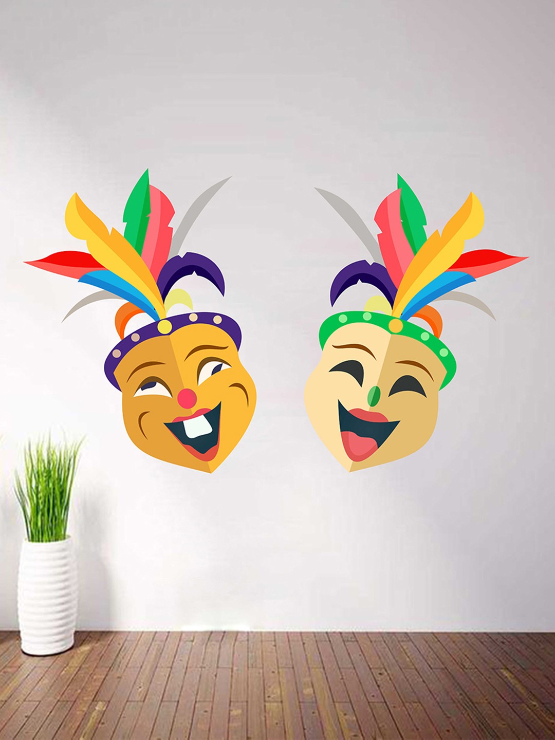

WALLSTICK Brown & Beige Decals and Stickers