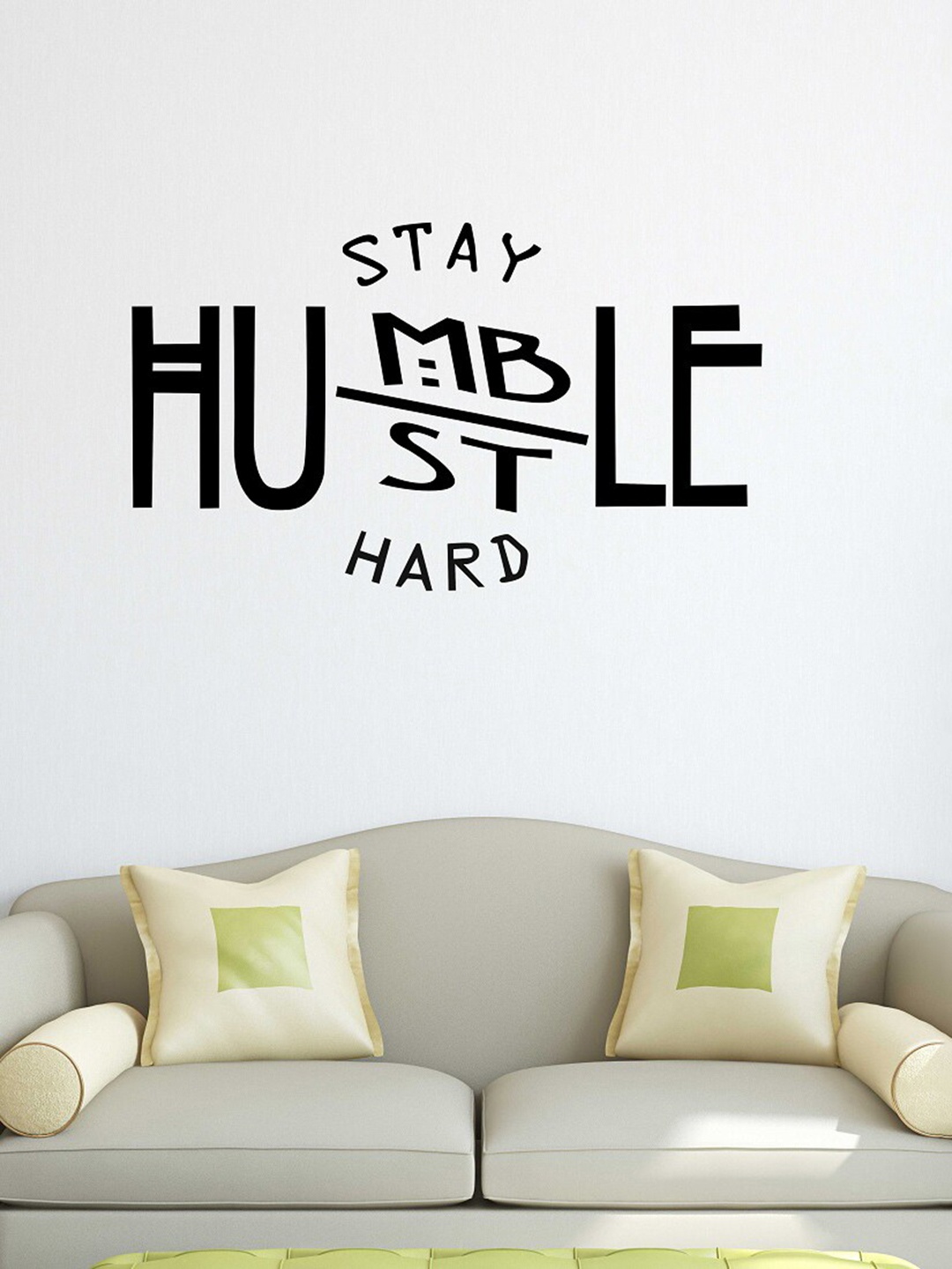 

WALLSTICK Black Printed Beautiful Quotes Wallsticker
