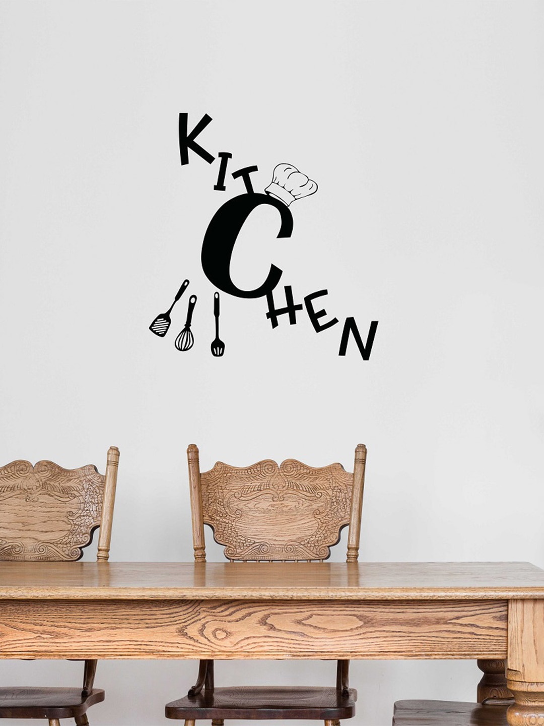

WALLSTICK Black Kitchen Quotes Wallsticker