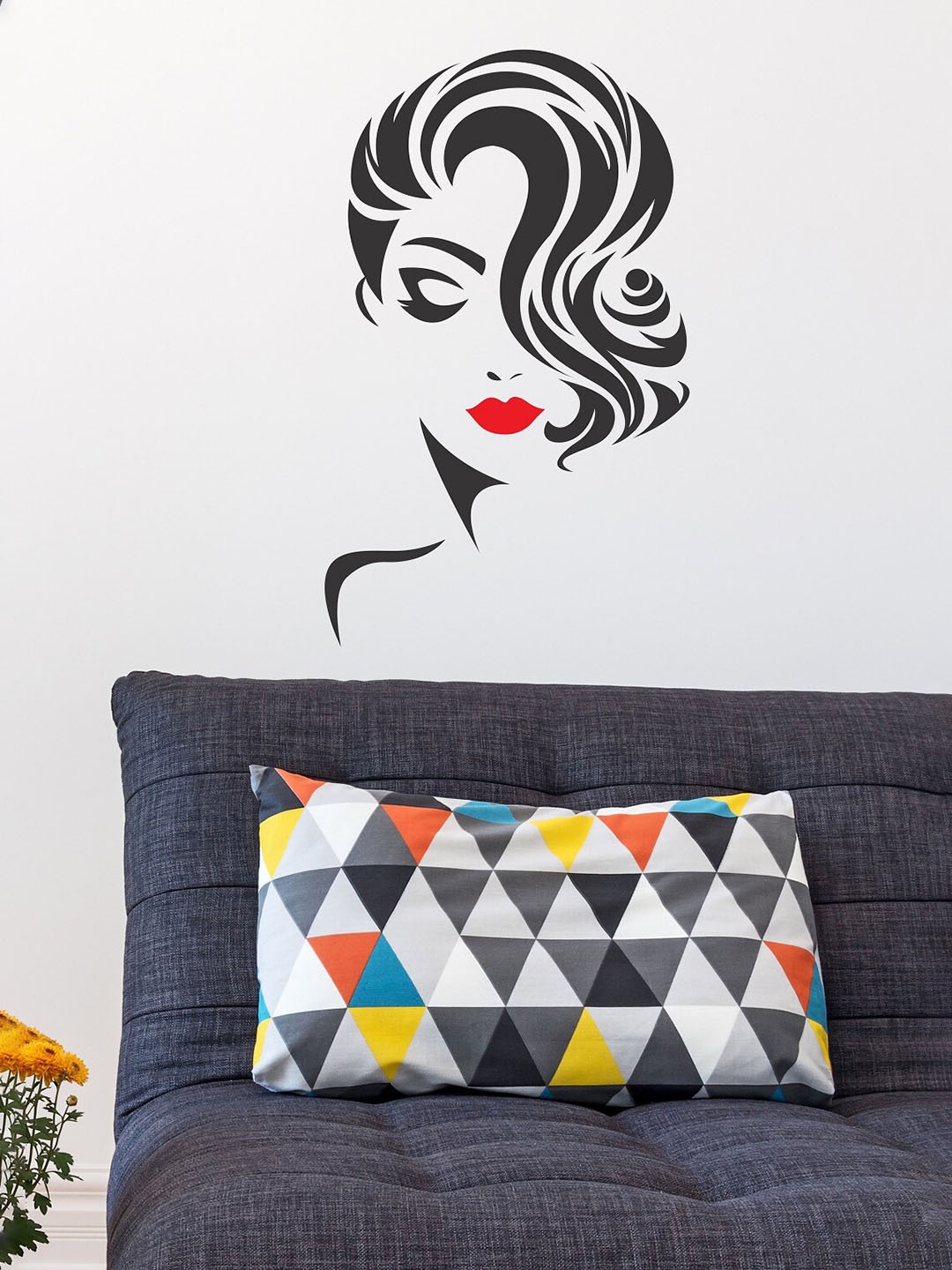 

WALLSTICK Multi-Coloured Fashion Girl Wall Decals and Stickers