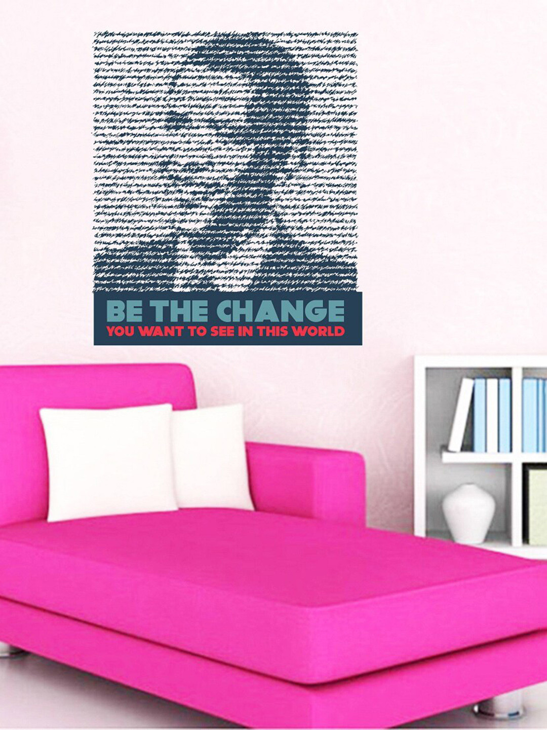 

WALLSTICK Barack Obama Wallsticker, Blue