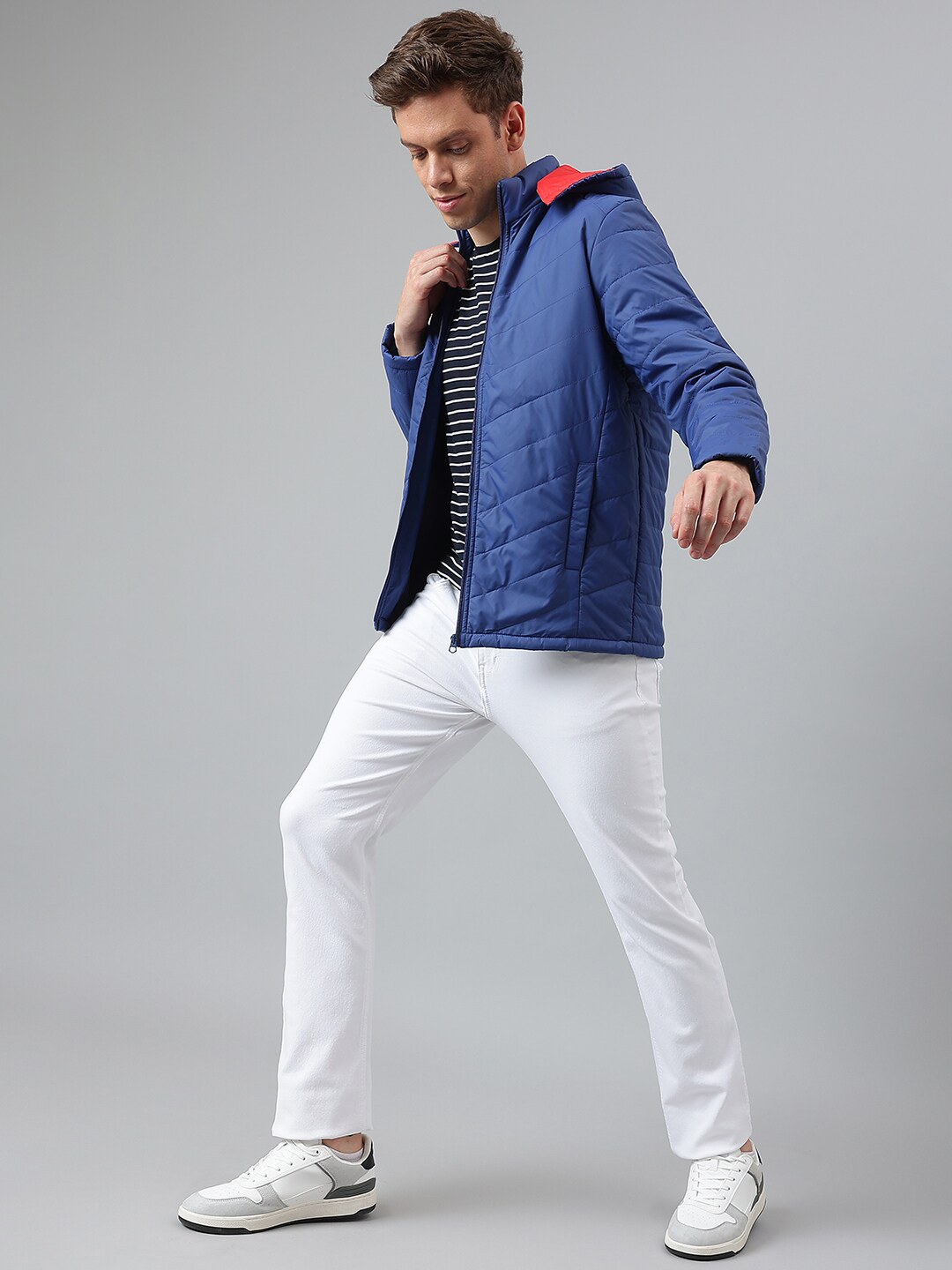 

Hubberholme Men Blue Lightweight Outdoor Puffer Jacket