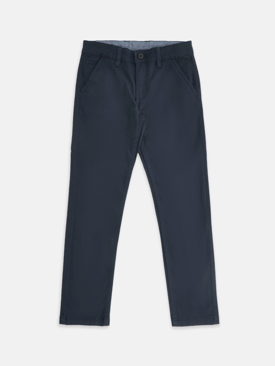 

Pantaloons Junior Boys Navy Blue Chinos Trousers