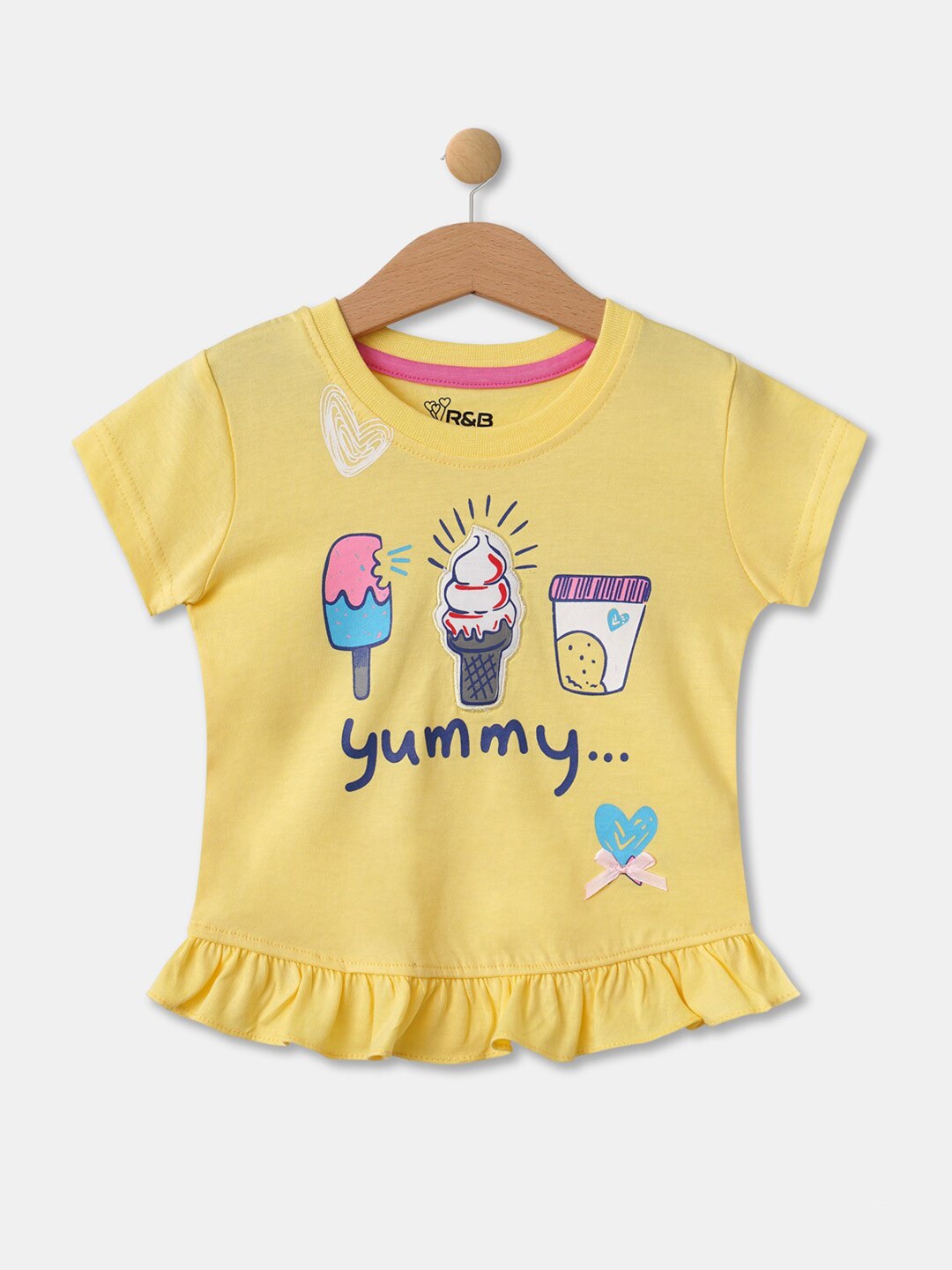 

R&B Girls Yellow T-shirt