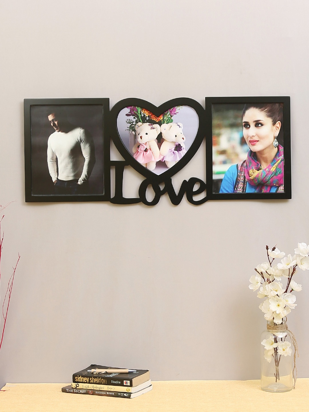 

Safal Black 3-in-1 Collage Photo Frame