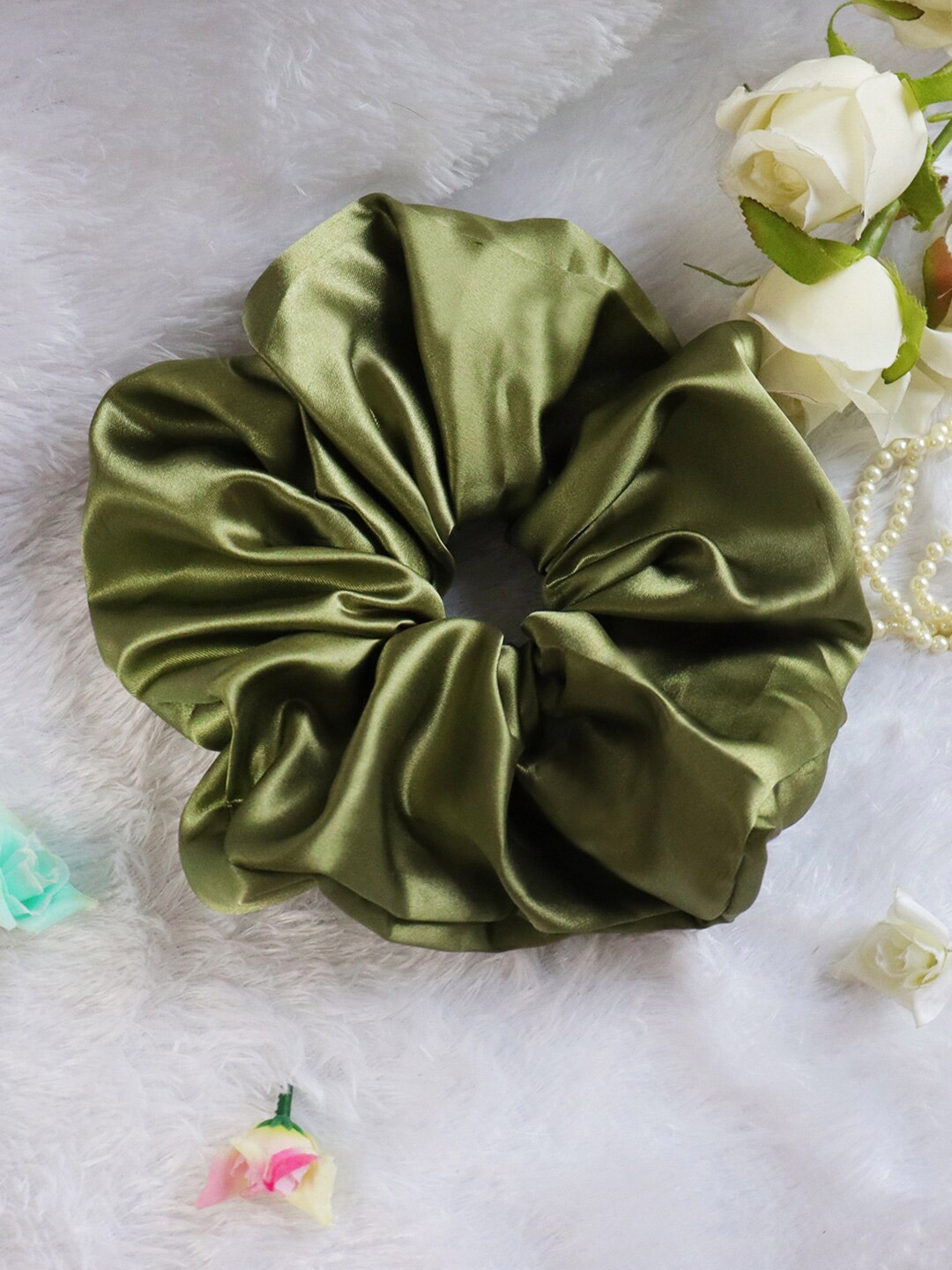 

Soho Boho Studio Women Green Ponytail Holders