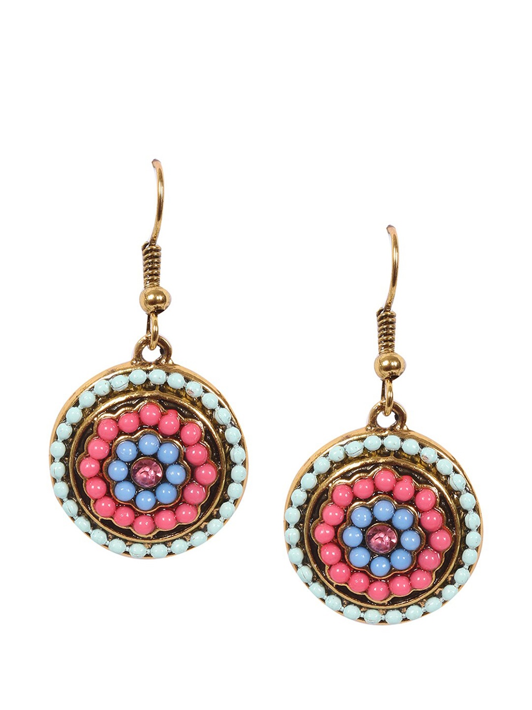 

Ayesha Multicoloured Contemporary Drop Earrings, Multi