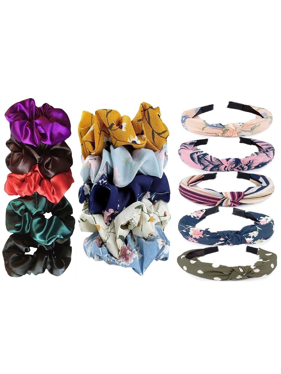 

DIAN Women Multicoloured Hair Accessory Set, Green