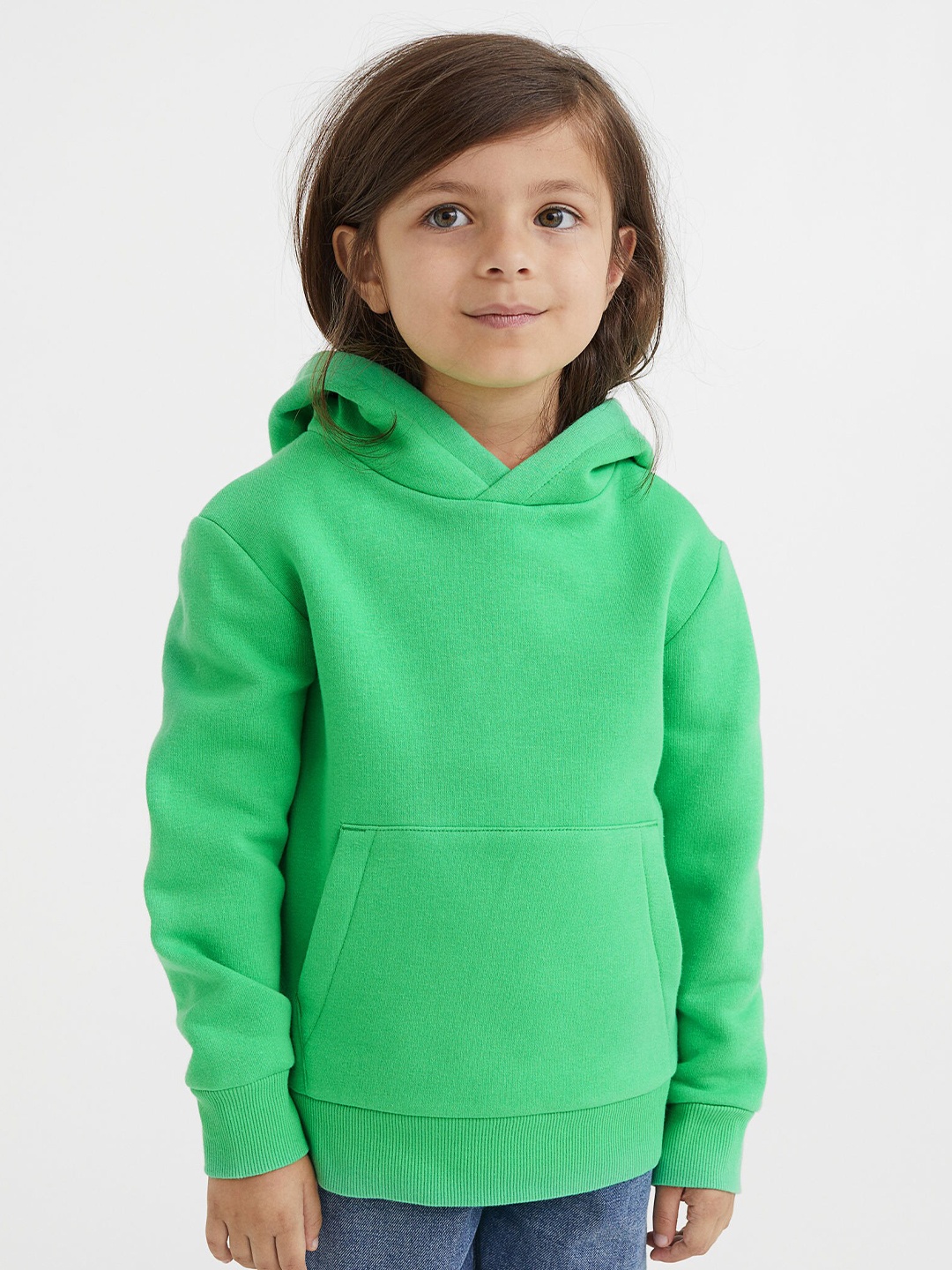 

H&M Boys Green Hooded Top